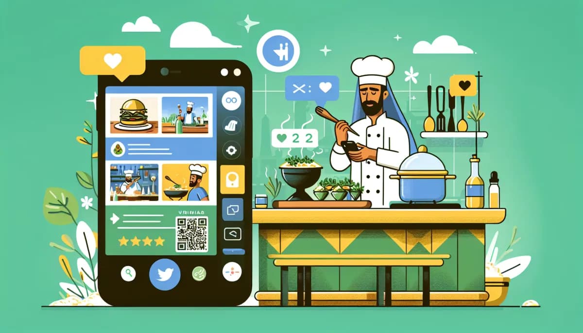Restaurante brasileiro usando TikTok para atrair clientes