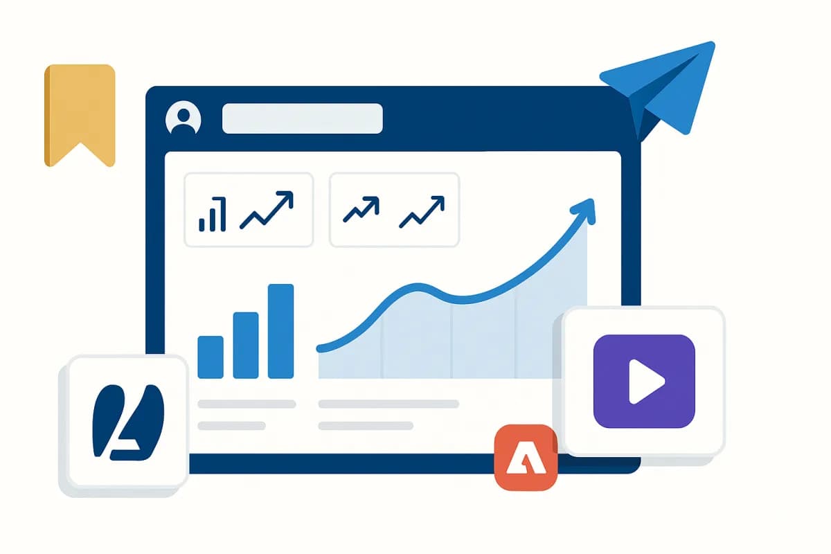 LinkedIn pack criadores maio 2026 KPI Saves Sends analytics video covers newsletters animações anúncios profissionais Adobe Express video ads B2B